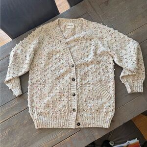 Misha and Puff Popcorn Cardigan Sweater